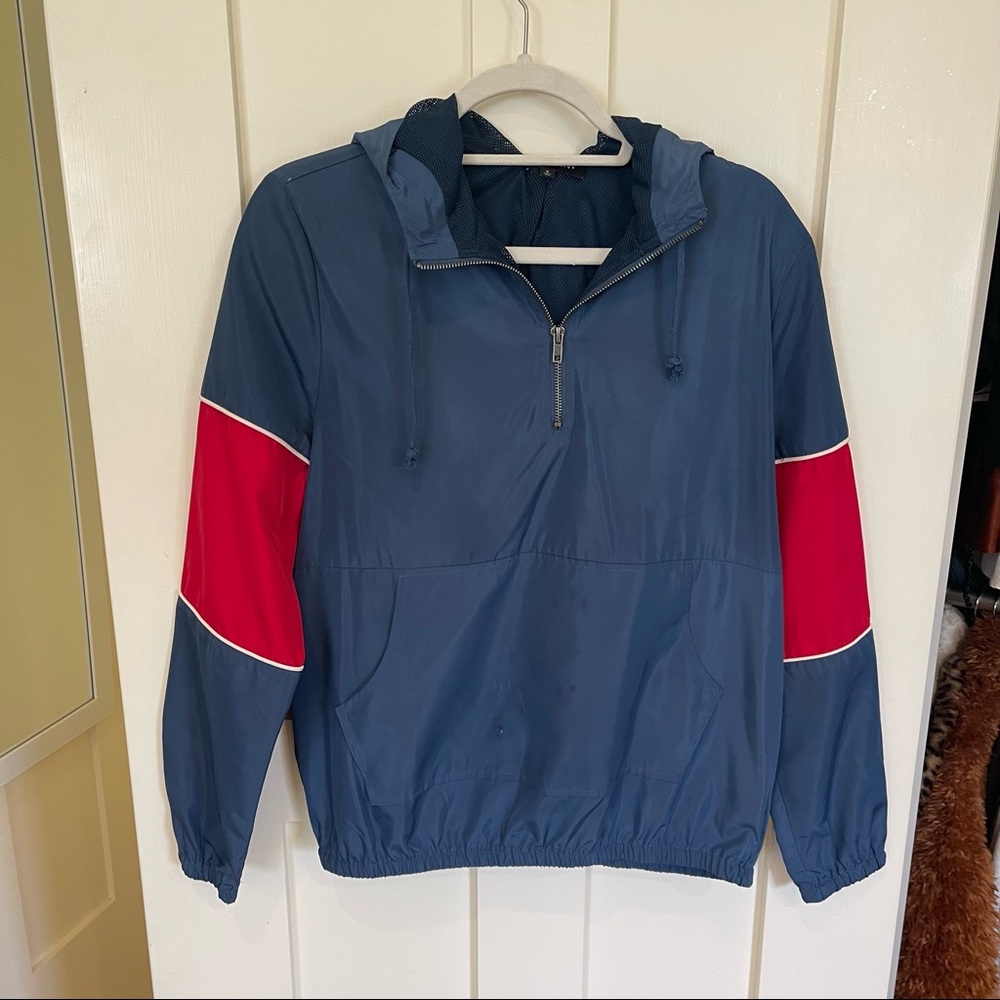 LA Hearts Zip Up Windbreaker